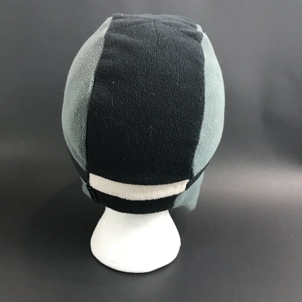 Youth Black/Gray Beanie with Ear Flaps, Obermeyer